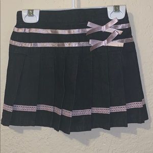 Little girl jean skirt